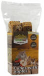 Nature Land Cubes with apples | Kiegészítő eleség rágcsálóknak | Almás - 90 g