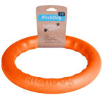 PitchDog Safe And Durable Fetch Ring For Dogs | Játék (karika, narancssárga) kutyák részére - 20 cm