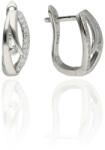 Fine Silver AG124011 - Ezüst francia záras női fülbevaló pár (AG124011)