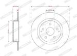 FERODO Disc frana FERODO DDF3177C (DDF3177C) - automobilus