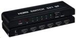 PremiumCord Comutator HDMI PREMIUMCORD 5: 1 metalic cu telecomandă și adaptor de alimentare (khswit51b)
