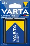 VARTA Elem, 3LR12 lapos elem, 4, 5 V, 1 db, VARTA "Longlife Power (corVEHE45V1)