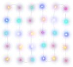 Retlux - Ghirlandă LED multicoloră 30 LED/2x AA, 3, 3 m (FT0543)