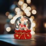  Karácsonyi hógömb - 4 féle - 12 db / display (58061E)