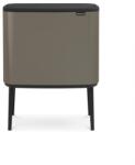 Brabantia Bo Touch hulladékgyűjtő, 3 x 11 l, platina