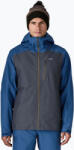 Patagonia szigetelt Powder Town férfi esőkabát smolder blue w / clement blue