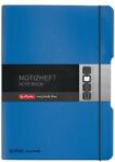 Herlitz Caiet My. book Flex, A6, 40 file, patratele, albastru transparent, Herlitz HZ9469400 (9469400)