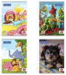 NEBO Caiet tip II, format A5, 24 de file, densitate 70 g/mp, coperti lucioase, design policrom