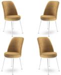 ASIR GROUP Étkezőszék Szett 4 db Dexa - Cappuccino, Fehér