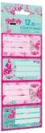 Lizzy Card Füzetcímke LIZZY CARD Lollipop Cute Butterfly 12 db címke/csomag (20107)