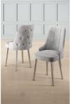ASIR GROUP Étkezőszék Szett 2 db Newa - Szürke, Króm
