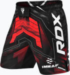 RDX Pantaloni scurți de antrenament pentru bărbați RDX IMMAF Approved MMA Fight & Training red