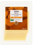 Tesco szeletelt, zsíros, kemény cheddar sajt 200 g