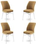 ASIR GROUP Étkezőszék Szett 4 db Flex - Cappuccino, Fehér