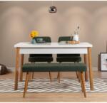 ASIR GROUP Étkezőgarnitúra 4 db Costa Atlantic Fehér-Zöld