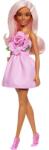 Mattel Barbie modelka Rochie roz cu fundă (25HYT94) Papusa Barbie