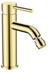 Besco Baterie bideu monocomanda, fara ventil, auriu lucios, Besco Veo BB-V-ZL BB-V-ZL (BB-V-ZL)