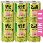  Wild Farm WILD FARM Premium Grain Free Chicken and Salmon 12x400g - gabonamentes kiscicatáp