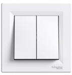 Schneider Electric Schneider Asfora Dupla csatlakozó kerettel fehér EPH0300121 (EPH0300121)