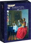 Bluebird Puzzle Bluebird 1000 db-os Art By Puzzle - Vermeer- The Girl With The Wine Glass, 1659 60067 (406426) (406426)