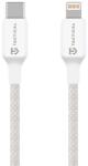 Tactical Stitch Thread Cable USB-C/Lightning 0.3m White