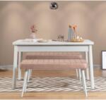 ASIR GROUP Étkezőgarnitúra 3 db Costa 0900 - Fehér, Stone