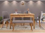 ASIR GROUP Étkezőgarnitúra 6 db Costa Atlantic Szürke