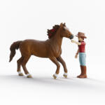 Schleich HORSE CLUB Hannah și Cayenne Figurina