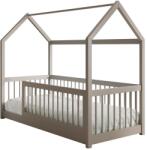 ADRK Graja Cottage ágy matraccal, Szürke, Szürke - sprintbutor - 153 069 Ft