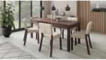 ADRK Asztal és székek garnitúra RODOS 80, Sötét dió