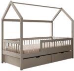 ADRK Galicja házikó ágy matraccal, Szürke, Szürke - sprintbutor - 170 940 Ft