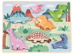 Lelin Puzzle 3D Dinozauri Set bricolaj copii