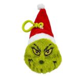 Semo Toys Breloc de pluș Grinch cu căciulă de Moș Crăciun, 8 cm (2289470) Figurina