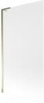 Mexen Next L, 1 szárnyú kádparaván 100 x 150 cm, 6 mm-es mattüveg, arany fényes profil, 895-100-000-03-30-50 (895-100-000-03-30-50)
