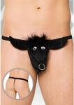 SoftLine Fekete bika -férfi tanga - diamondsexshop