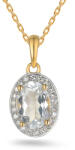 Heratis Forever Arany gyémánt medál fehér topázzal 0, 070 ct IZBR992P