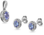 Heratis Forever Tanzanit szett Kayia 0, 58 ct, fehér arany IZBR091AS