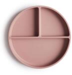 Mushie szilikon lap tapadókoronggal Blush