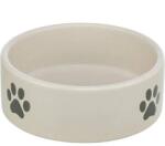 TRIXIE Tál Mancsmintás Kerámia 0, 3l/12cm, Világos Szürke (25220)