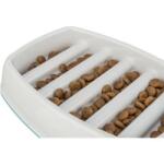 TRIXIE Ceramic Bowl -evést Lassító Tál (műanyag/TPR) (0, 25l/21×14cm), Szürke (028-25192)