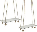  Dekor hinta - fehér 2db/szett kötéllel