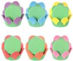  Színes virág formájú muffin/cupcake kapszlik - 100 db