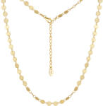 BeSpecial Colier argint 925 placat cu aur 14K, cu banuti (CRR218)