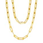 BeSpecial Colier argint 925 placat cu aur 18K, 50 cm, 3 mm (CRR195)