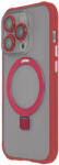 TectoShield Ring Secure MagSafe-kompatibilis tok iPhone 15 Pro - piros