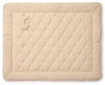 Little Dutch Salteluta matlasata pentru joaca din bumbac organic - 80x100 cm - Pure Soft Beige Stripe - Little Dutch