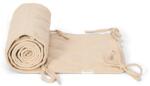 Little Dutch Protectie pentru patut din bumbac organic - Pure Soft Beige Stripe - Little Dutch