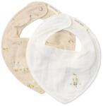 Little Dutch Baveta bandana din bumbac organic - set 2 bucati - Little Goose - Little Dutch Bavata