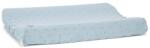 Little Dutch Husa din bumbac organic pentru salteluta de infasat - Pure Denim Blue - Little Dutch Saltea de infasat