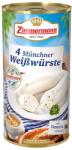 Zimmermann Crenvursti albi Munchen, fara gluten bio 530g